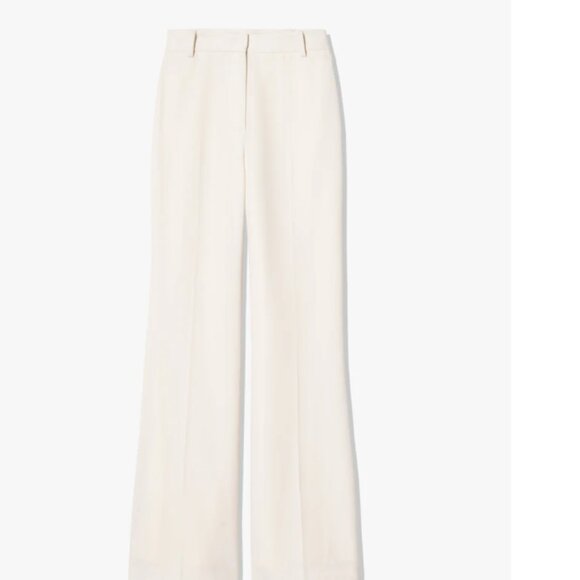 Nili Lotan $650 Pleated High Rise Trousers 100% Virgin Wool Made in USA Sz 4 - Picture 1 of 10